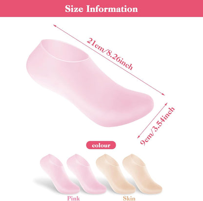 VelvaCare™ | Weiche Silikon - Fußpflege Socken | 1+1 GRATIS - Finezo.de