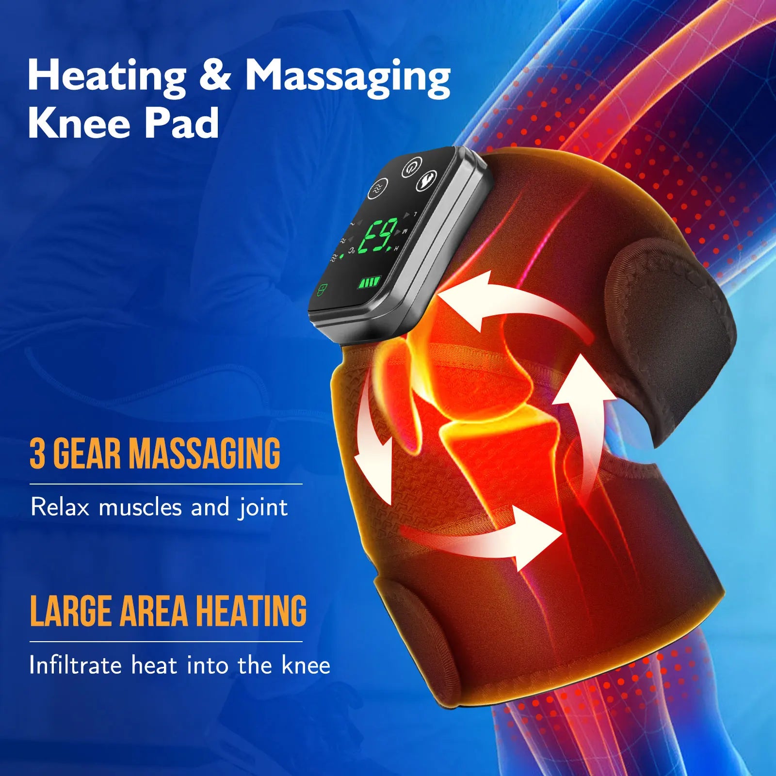 WellKnee™ | Wärmende Massage für Knie | 50% RABATT - Finezo.de