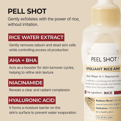 PeelShot™ | Strahlendes Hautwunder Serum - 1+1 GRATIS