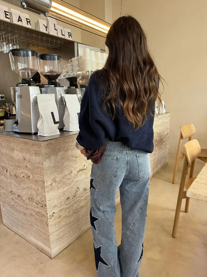 Finezo - Lässige Star Straight Jeans