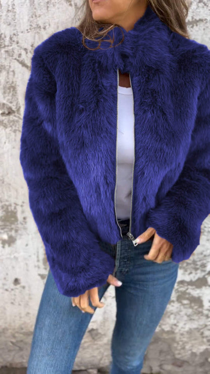 Sara | Flauschige Jacke - Finezo.de