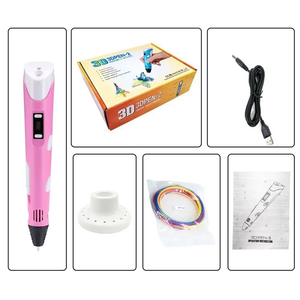 3DCollor™ | Der perfekte 3D - Stift für unbegrenzte Kreativität| 50% RABATT - Finezo.de