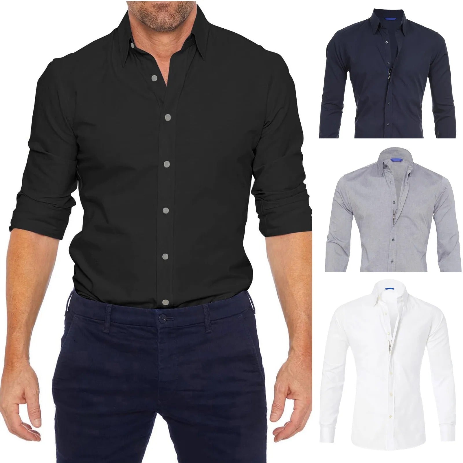 ZipStyle™ | Hemd mit Reißverschluss - Finezo.de
