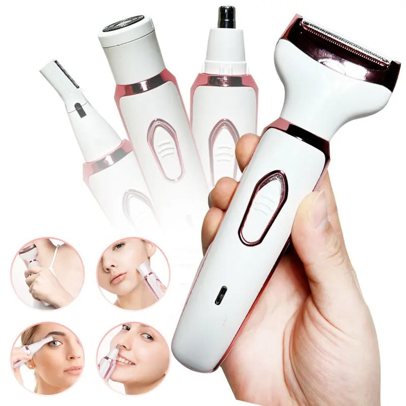 Silk Shave Pro™ |  Elektrischer 4-in-1-Rasierer für Frauen