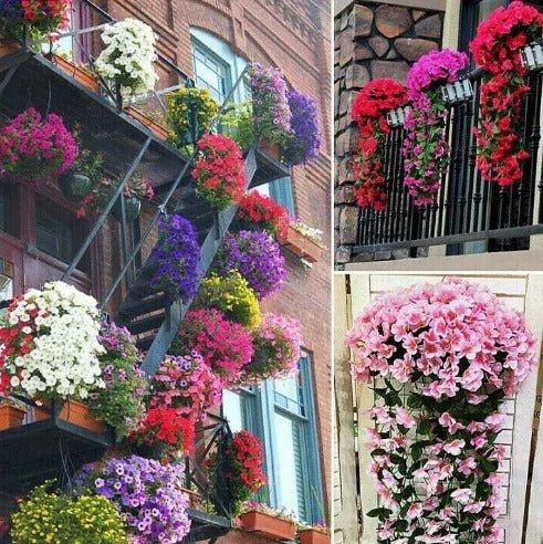 Charmante Orchideen - Kaskade: Künstliche Blumen für jeden Anlass - Finezo.de