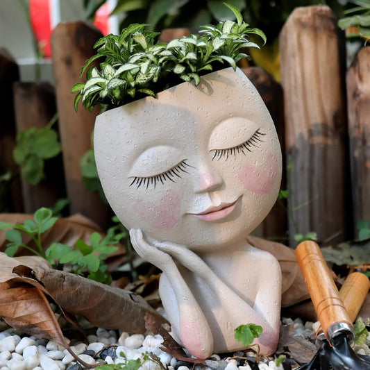 JoyBloom™ | Kunst Portrait Gesicht Pflanzer | 1+1 GRATIS - Finezo.de