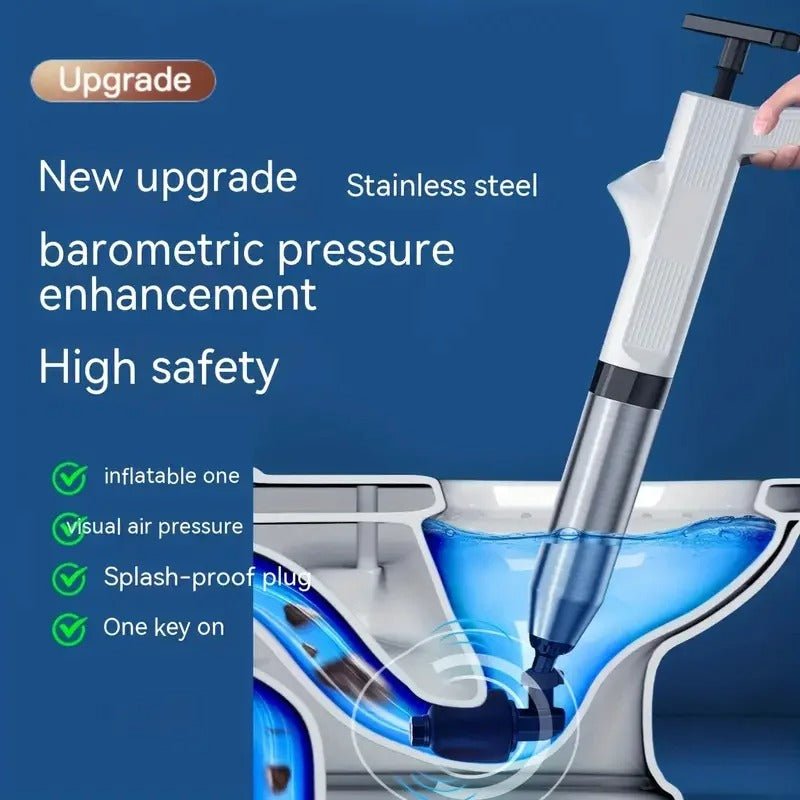 Turbo Air Plunger 2.0™ | Beseitigt alle Abflussverstopfungen! - Finezo.de