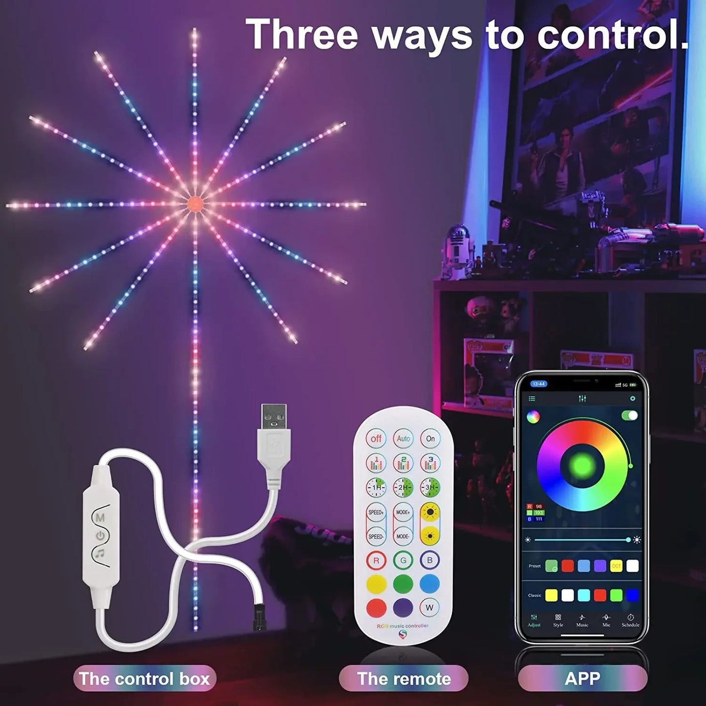 Fireled™ | Erstellen Sie eine beeindruckende Lichtshow! | 50% RABATT - Finezo.de