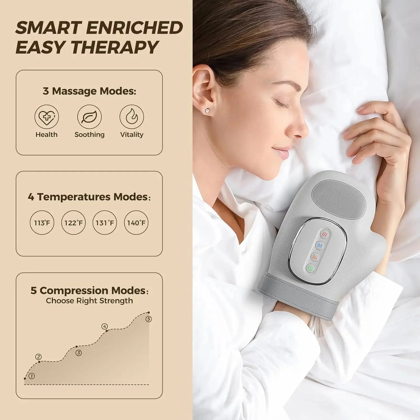 Handmassagegerät für Arthritis, Karpaltunnelsyndrom und Gelenkschmerzen - Finezo.de