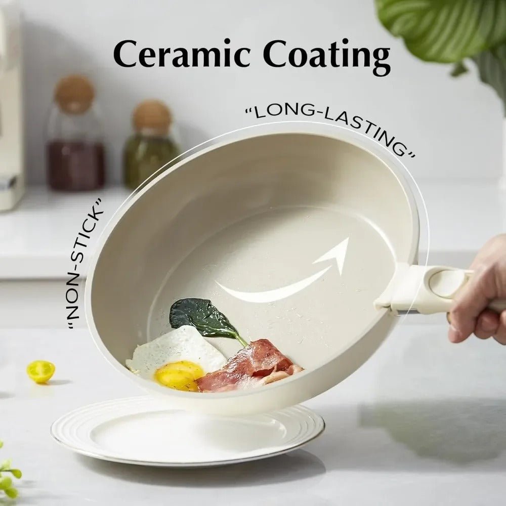 ChefPro™| Langanhaltend, Antihaft und Stilvolles Kochen | 50% RABATT - Finezo.de