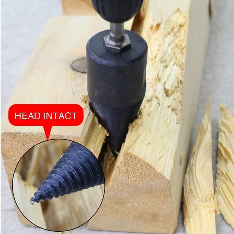 WoodSplit™ | Universal - Spaltbohrer für effizientes Holzspalten ohne Axt - Finezo.de