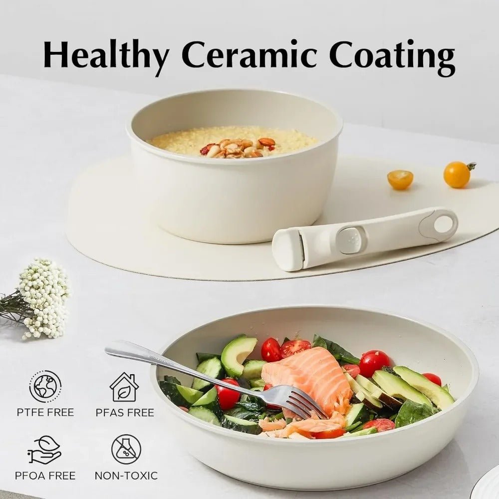 ChefPro™| Langanhaltend, Antihaft und Stilvolles Kochen | 50% RABATT - Finezo.de