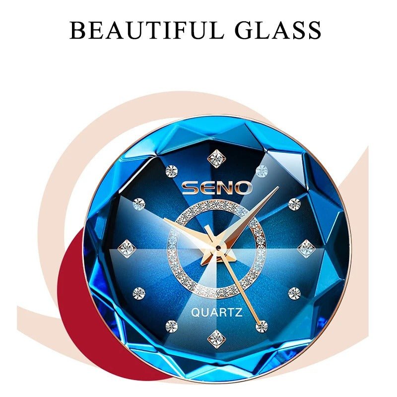 SENO Essence™ | Elegante Damenuhr aus Edelstahl | 50% RABATT - Finezo.de