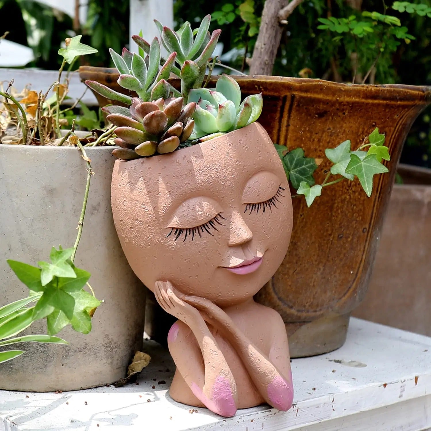 JoyBloom™ | Kunst Portrait Gesicht Pflanzer | 1+1 GRATIS - Finezo.de
