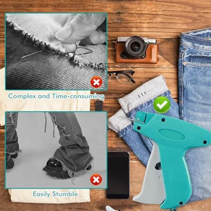 SnapStitch™ | Schnelles Kleidungsfixiergerät + 1000 stitches | 50% RABATT