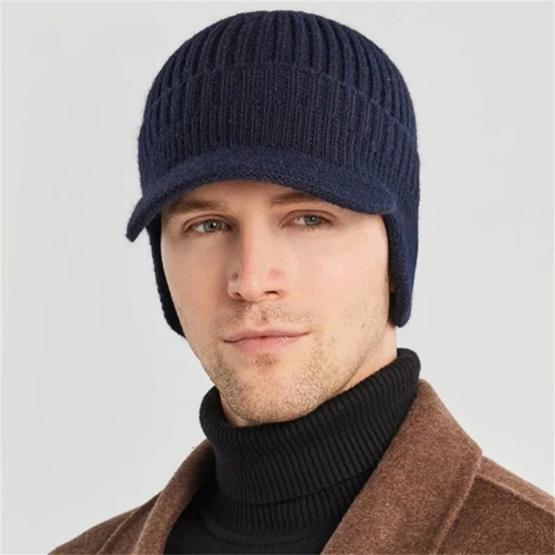 Strickmütze™ | Outdoor Elastische Warme Ohrenschutz Gebreite Mütze - Finezo.de