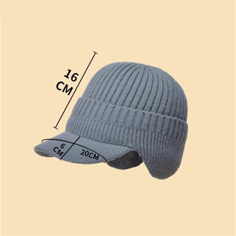 Strickmütze™ | Outdoor Elastische Warme Ohrenschutz Gebreite Mütze - Finezo.de