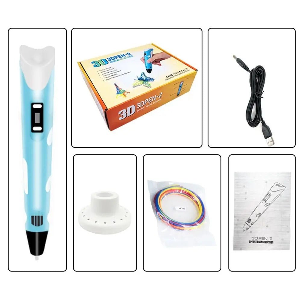 3DCollor™ | Der perfekte 3D - Stift für unbegrenzte Kreativität| 50% RABATT - Finezo.de