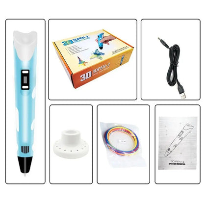 3DCollor™ | Der perfekte 3D - Stift für unbegrenzte Kreativität| 50% RABATT - Finezo.de