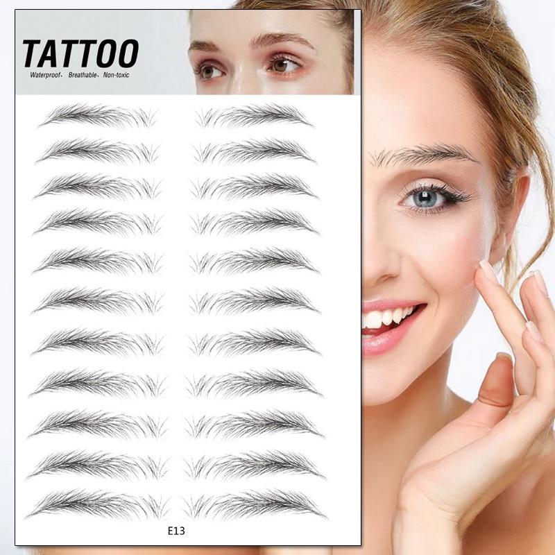 BrowLuxe™ | 4D Waterproof Eyebrow Tattoo Stickers - 1+1 GRATIS - Finezo.de