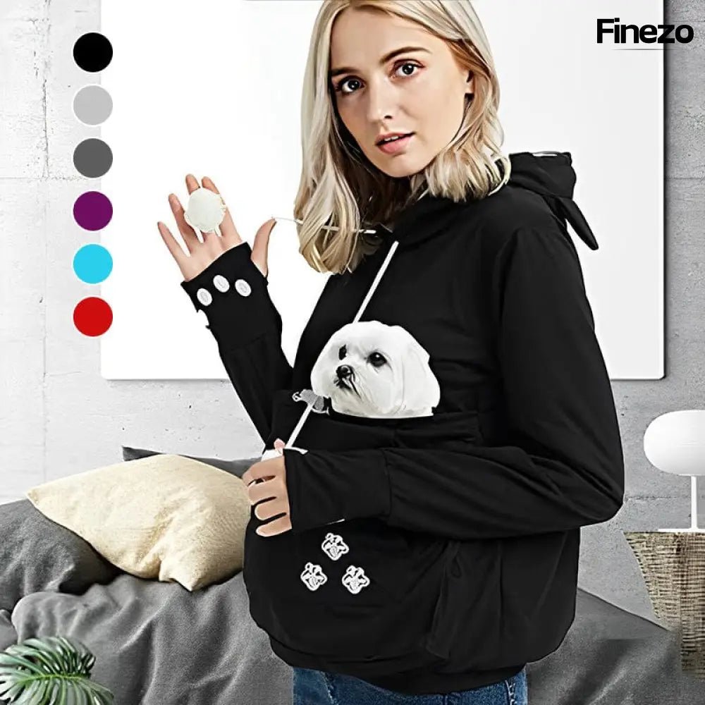 PawWrap™ | Der perfekte Känguru - Pulli für dich und deinen Liebling | 1+1 GRATIS - Finezo.de