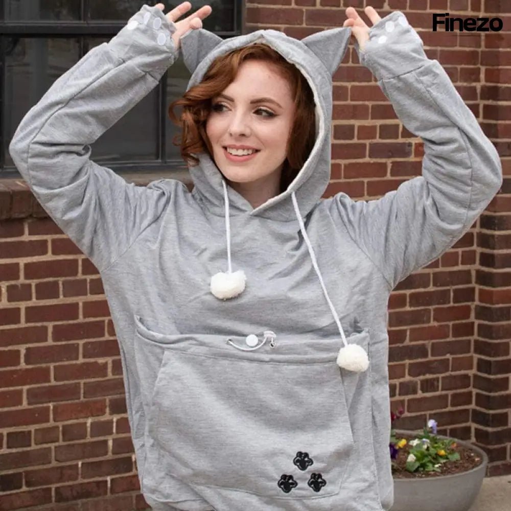 PawWrap™ | Der perfekte Känguru - Pulli für dich und deinen Liebling | 1+1 GRATIS - Finezo.de