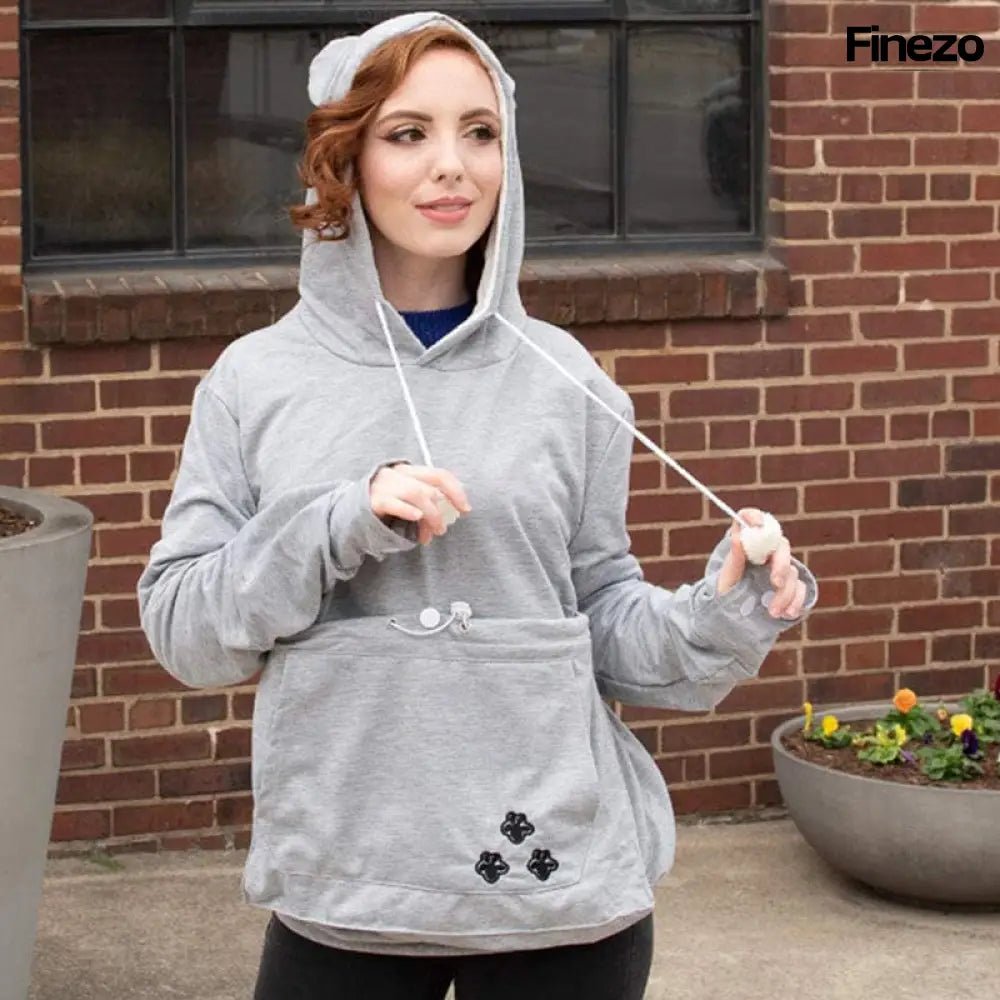 PawWrap™ | Der perfekte Känguru - Pulli für dich und deinen Liebling | 1+1 GRATIS - Finezo.de
