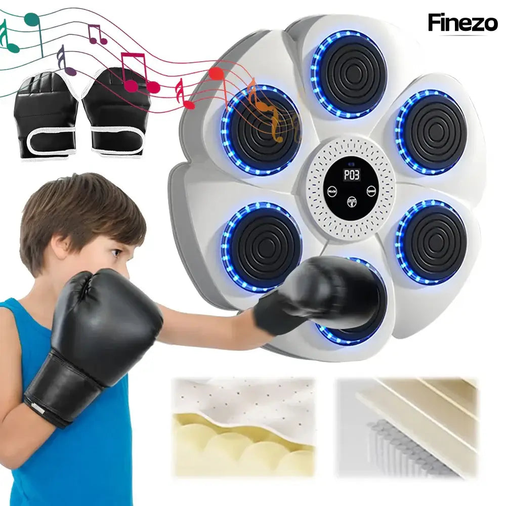 PowerPunch™ | Smart Music Boxing Machine - Für Ihre Fitness Transformation zu Hause| 50% RABATT PowerPunch Rhythm | Het