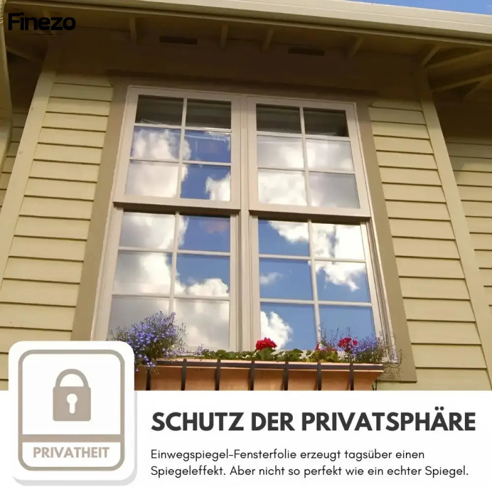 PrivacyWrap™ | Wärmedämmende Sichtschutzfolie für Fenster | 50% RABATT
