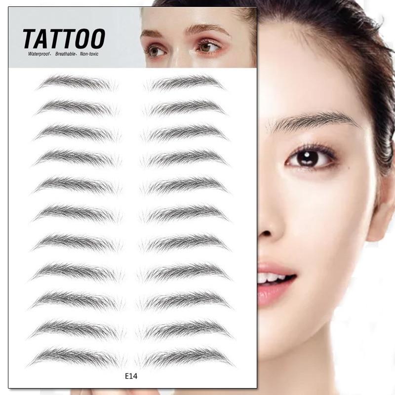 BrowLuxe™ | 4D Waterproof Eyebrow Tattoo Stickers - 1+1 GRATIS - Finezo.de
