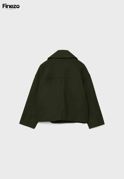 Riva™ | Kurze Doppelreiher - Jacke | 50% RABATT - Finezo.de