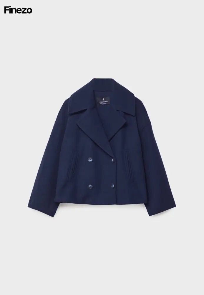 Riva™ | Kurze Doppelreiher-Jacke | 50% RABATT