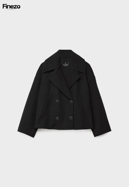 Riva™ | Kurze Doppelreiher - Jacke | 50% RABATT - Finezo.de