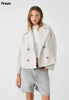 Riva™ | Kurze Doppelreiher-Jacke | 50% RABATT Beige / XS