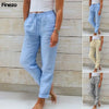 Rosanne™ | Dehnbare Leichte Hose | 1 + 1 GRATIS Blau / S