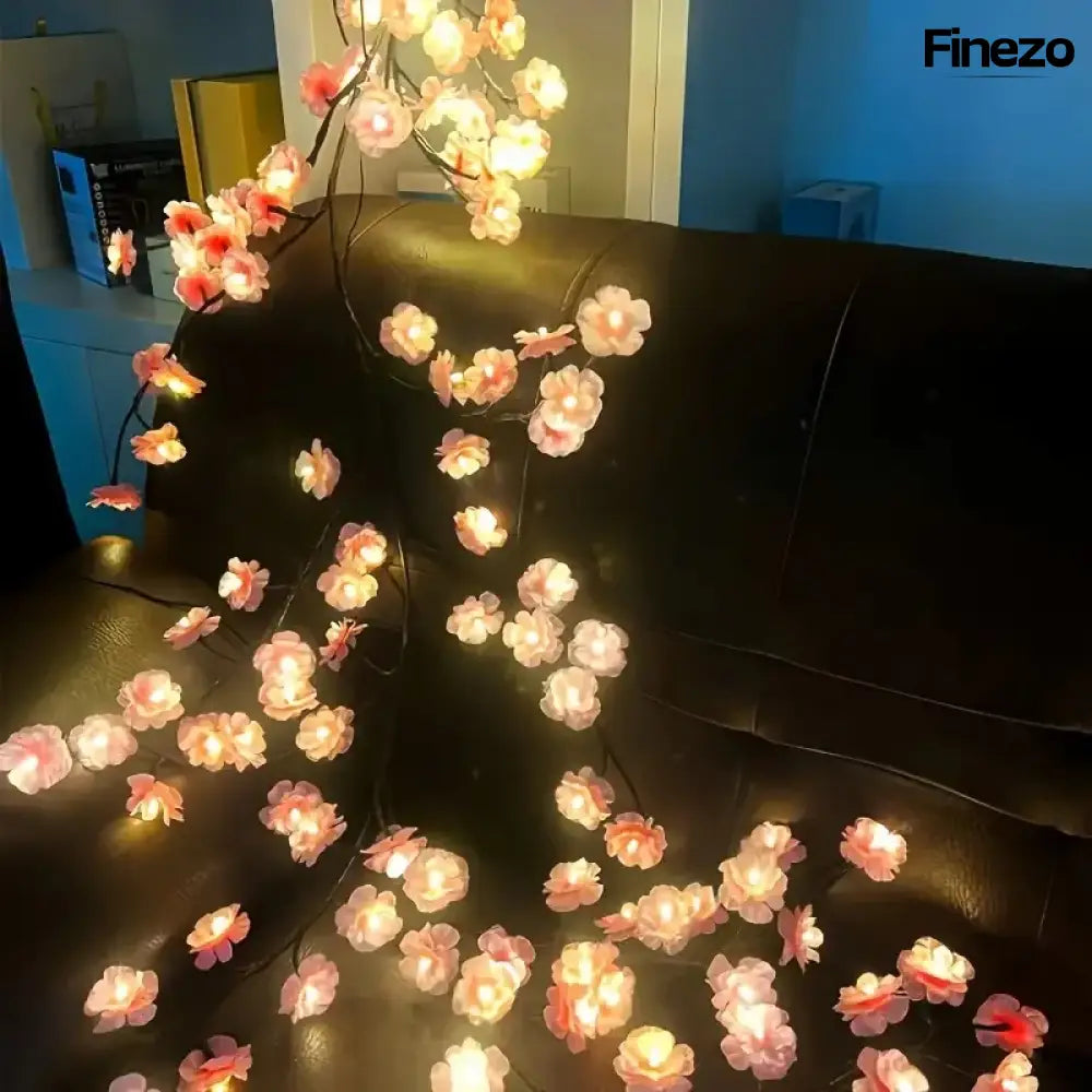 SakuraGlow™ | Bezaubernde LED-Kirschblüten-Dekoration | 50% RABATT
