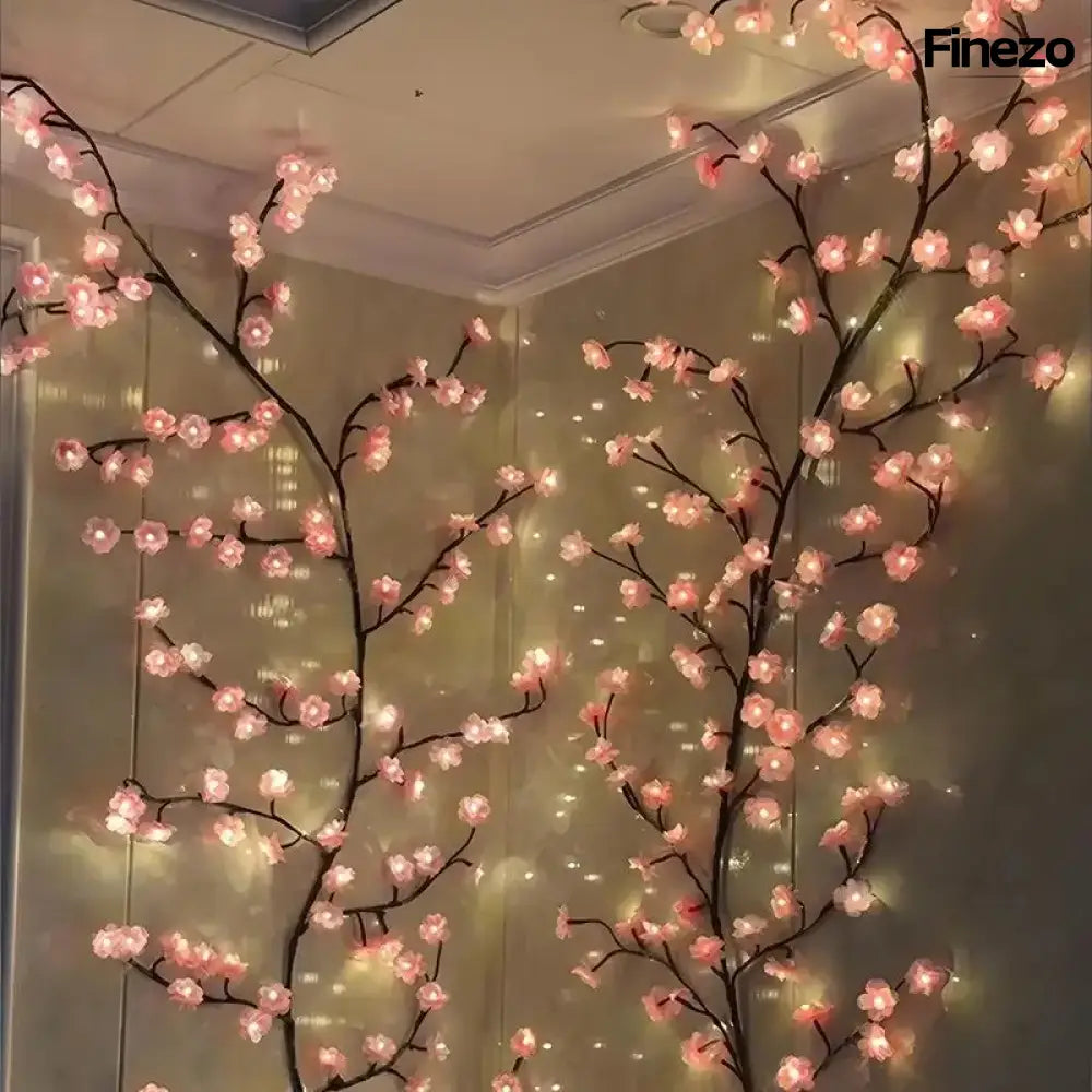 SakuraGlow™ | Bezaubernde LED-Kirschblüten-Dekoration | 50% RABATT