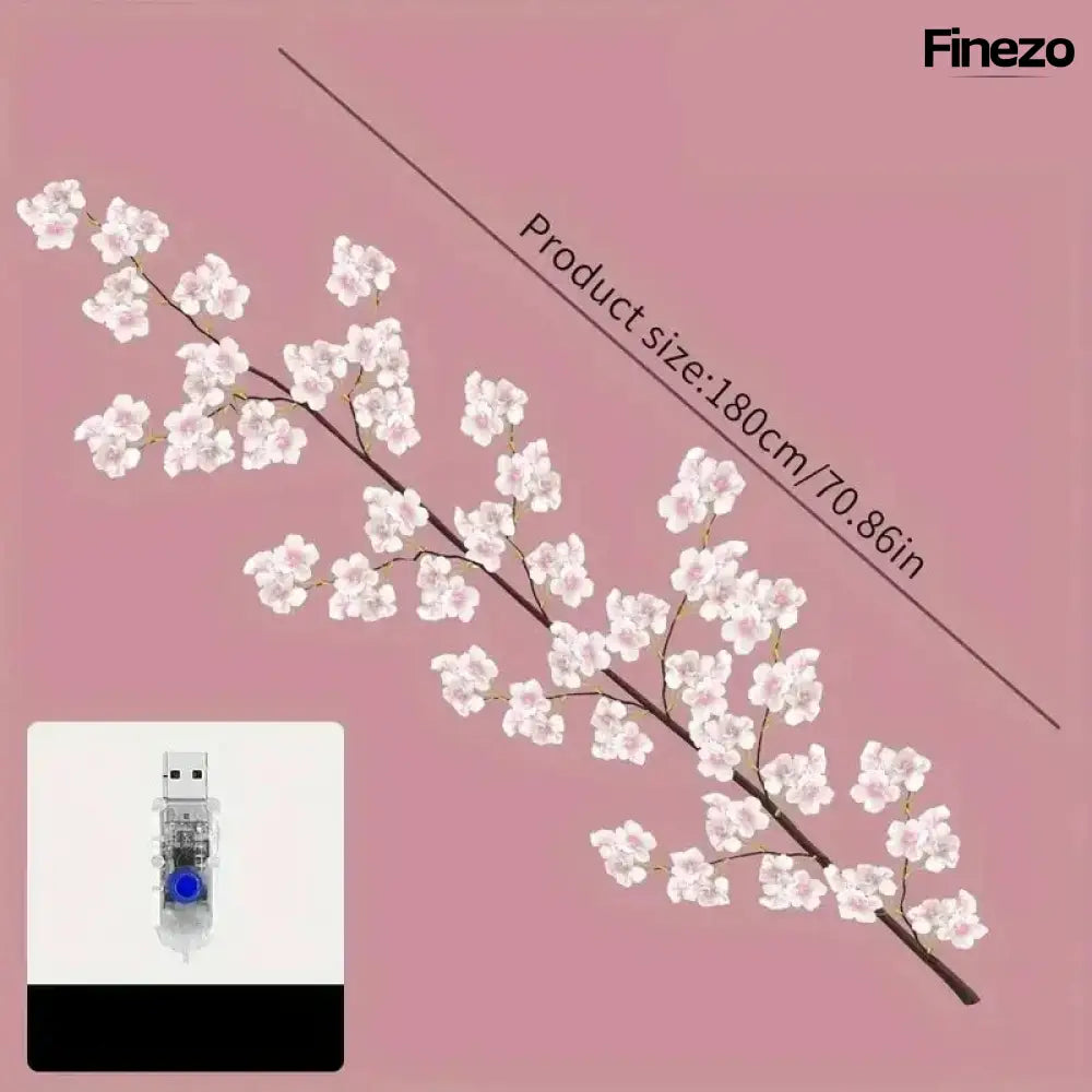 SakuraGlow™ | Bezaubernde LED-Kirschblüten-Dekoration | 50% RABATT