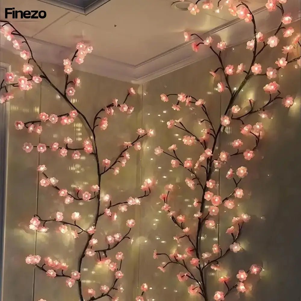 SakuraGlow™ | Magisches LED - Kirschblütenlicht für jede Stimmung! | 1+1 GRATIS - Finezo.de