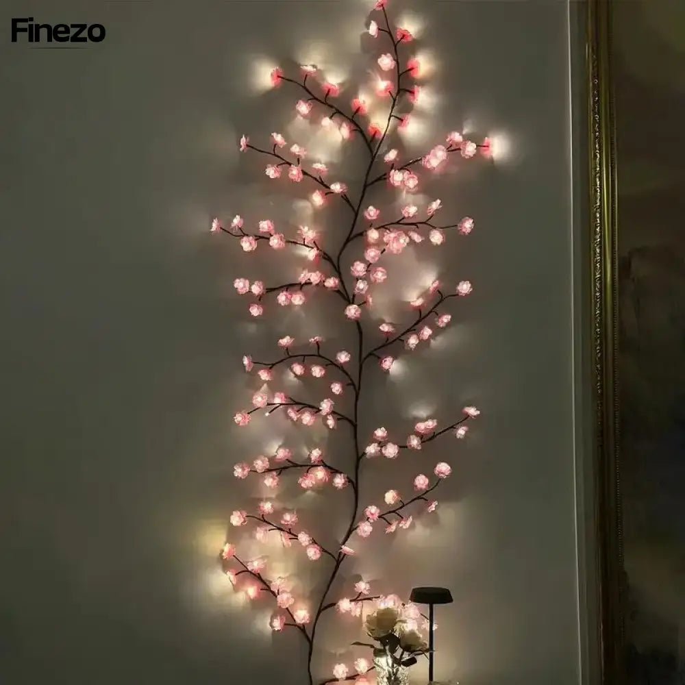 SakuraGlow™ | Magisches LED - Kirschblütenlicht für jede Stimmung! | 1+1 GRATIS - Finezo.de