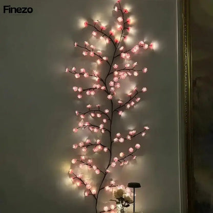 SakuraGlow™ | Magisches LED - Kirschblütenlicht für jede Stimmung! | 1+1 GRATIS - Finezo.de