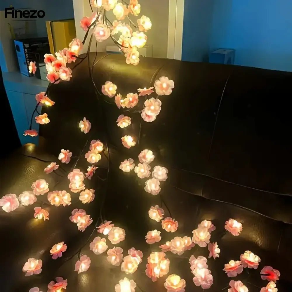 SakuraGlow™ | Magisches LED - Kirschblütenlicht für jede Stimmung! | 1+1 GRATIS - Finezo.de