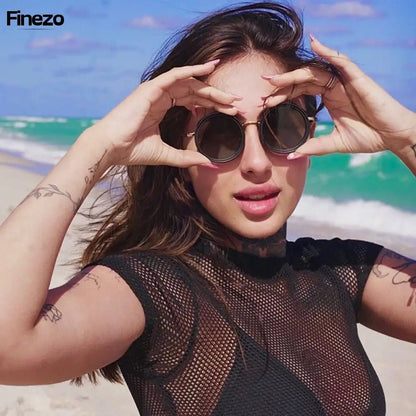 SolarEdge™ | Handgefertigte Sonnenbrille mit einstellbarem Lichtschutz und UV - Schutz | 1+1 GRATIS - Finezo.de