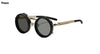 SolarEdge™ | Handgefertigte Sonnenbrille mit einstellbarem Lichtschutz und UV-Schutz LUX - Gold [49mm]