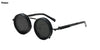 SolarEdge™ | Handgefertigte Sonnenbrille mit einstellbarem Lichtschutz und UV-Schutz LUX - Schwarz [49mm]