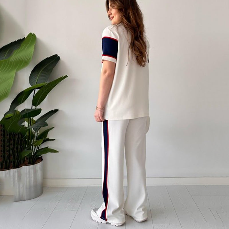 Divina™ | Tweedelig colour block trainingspak voor dames