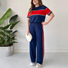 Divina™ | Tweedelig colour block trainingspak voor dames