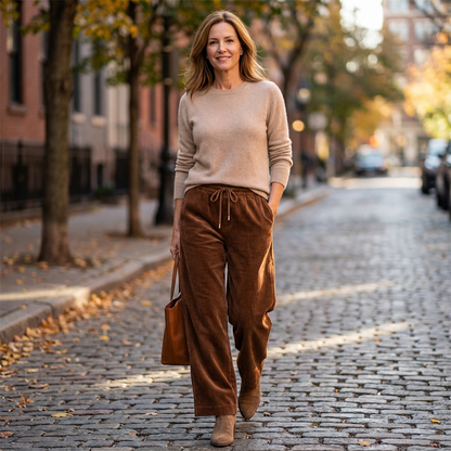 Ayla - Lässige Cordhose