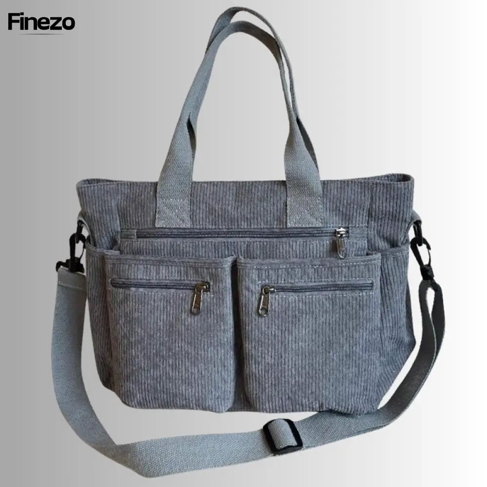 Tote™ | Die Schultertasche die dich überall begleitet | 50% RABATT Grau