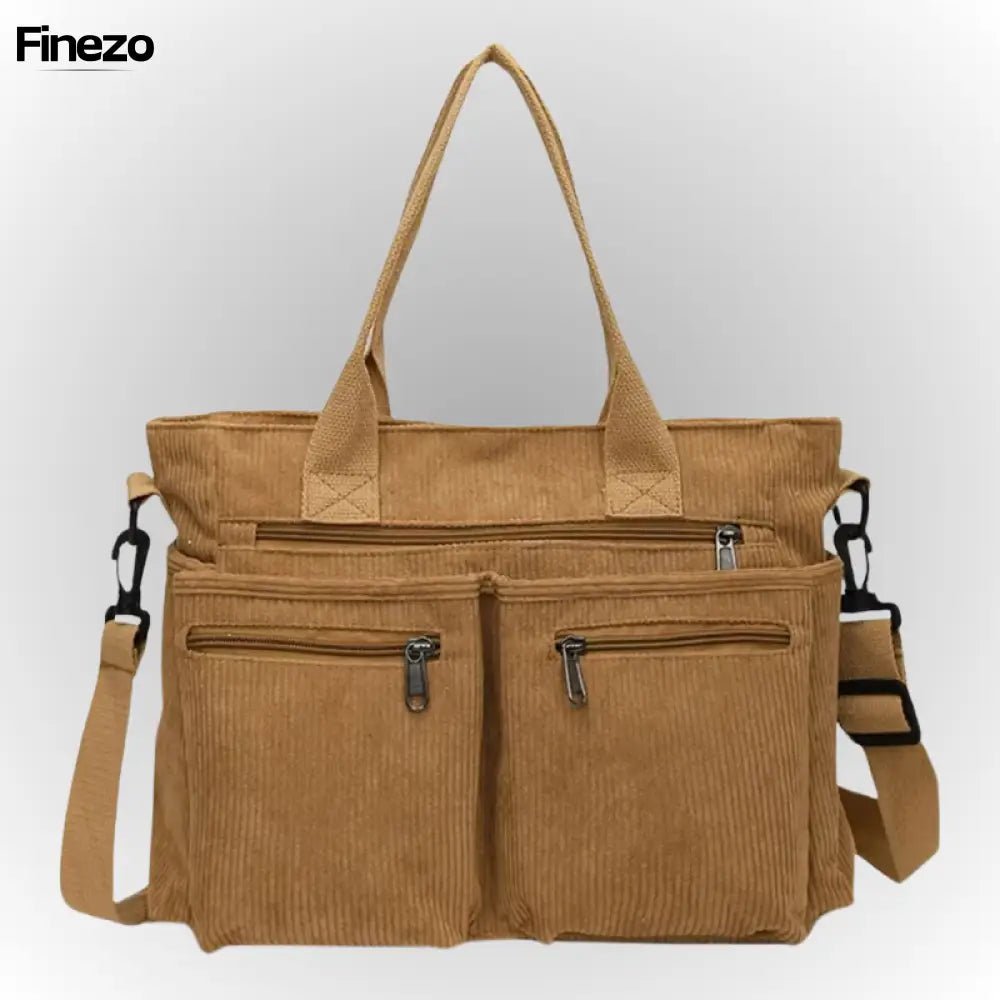 Tote™ | Die Schultertasche die dich überall begleitet | 50% RABATT Hellbraun